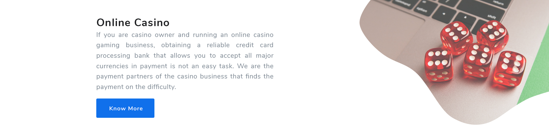 Online Casino Merchant Account Solutions in London UK